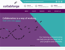 Tablet Screenshot of collabforge.com